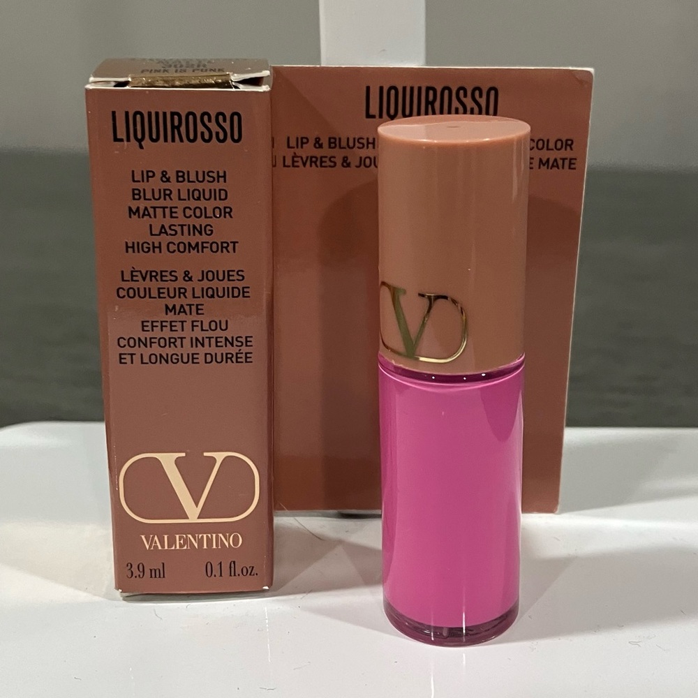 Valentino Liquirosso Lip & Blush Blur - 302R Pink is Pink
